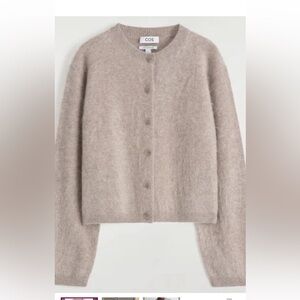 COS Women's brushed cashmere sweater